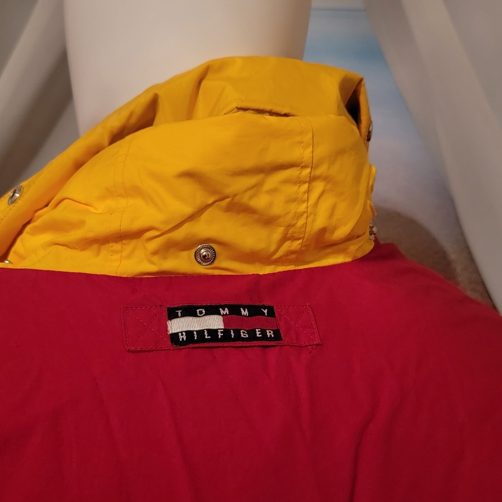 Tommy Hilfiger Red and Yellow Jacket